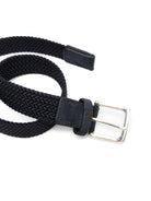 Cintura per bambino Fay Kids blu notte design intrecciato - Rubino Kids