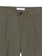 Completo a due pezzi per bambino Paola Pecora Kids verde con revers a lancia - Rubino Kids