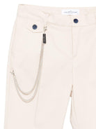 Completo doppiopetto per bambino Colorichiari blu con catena rimovibile (5 pezzi) - Rubino Kids