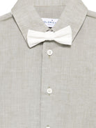 Completo per bambino Colorichiari bianco modello doppiopetto (3 pezzi) - Rubino Kids