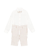 Completo per bambino Colorichiari multicolore con design a righe - Rubino Kids