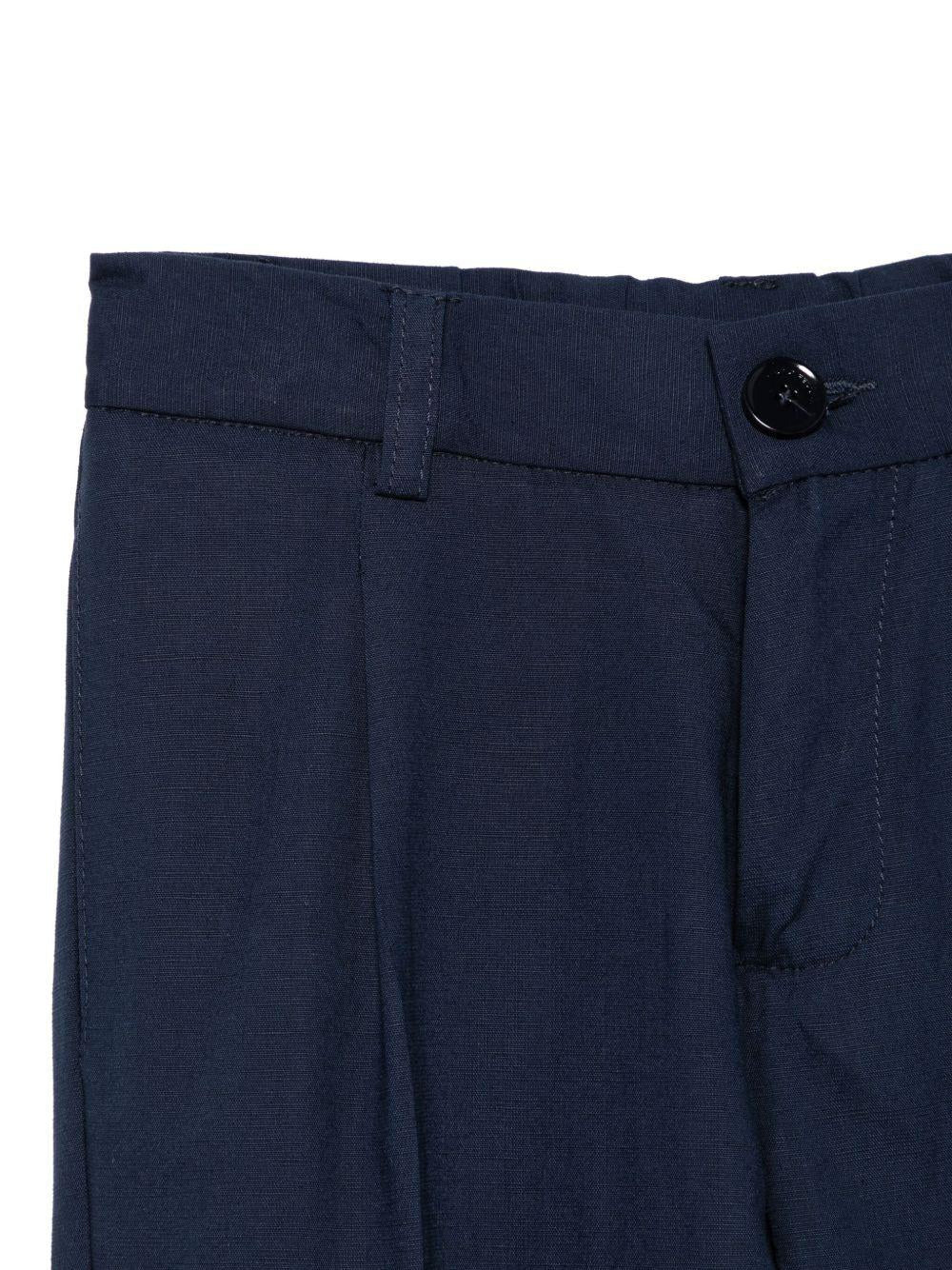Completo per bambino Paolo Pecora Kids blu modello monopetto - Rubino Kids