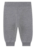 Completo per neonato Boss Kids grigio con applicazione logo - Rubino Kids