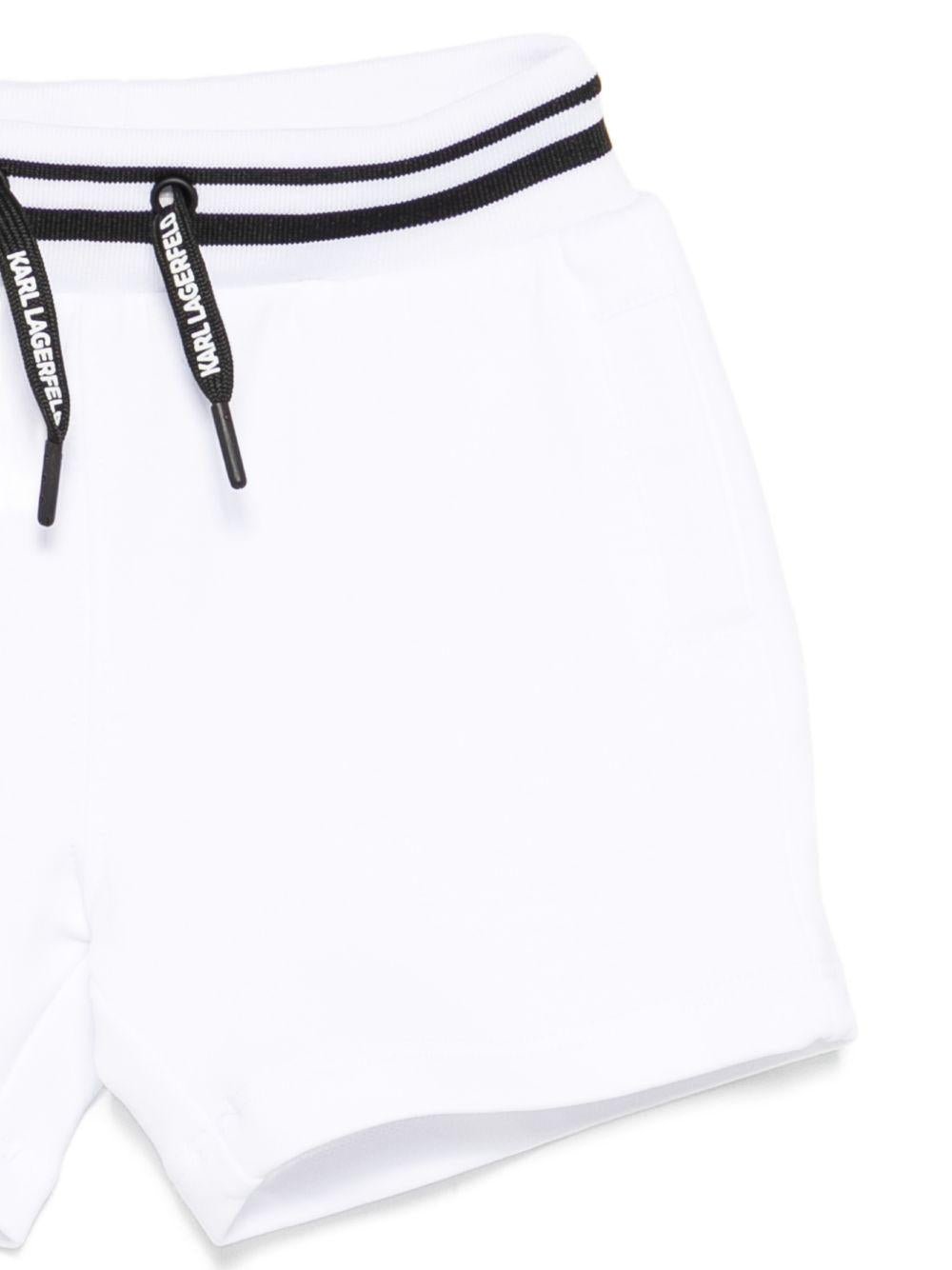 Completo per neonato Karl Lagerfeld Kids nero con stampa grafica - Rubino Kids