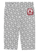 Completo tuta sportiva per neonato Kenzo Kids grigio con motivo con ricamo geometrico - Rubino Kids