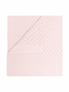 Coperta con motivo geometrico per neonato Bonpoint rosa con orlo rifinito - Rubino Kids