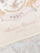 Coperta da culla per neonati Atelier Choux giallo con stampa zodiacale - Rubino Kids