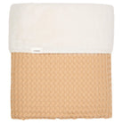 Coperta per culla Teddy Oslo naturale/ciottolo beige - Rubino Kids
