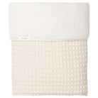 Coperta per culla Teddy Oslo naturale/ciottolo bianco - Rubino Kids