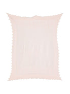 Coperta per neonata Bonpoint rosa con dettagli traforati - Rubino Kids