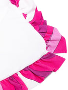 Coperta per neonata Emilio Pucci Junior multicolor con ruches - Rubino Kids