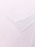 Coperta per neonata Paz Rodriguez rosa con pizzo Paz V26 - Rubino Kids