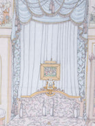 Coperta per neonati Atelier Choux multicolore con stampa French Bedroom - Rubino Kids