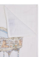 Coperta per neonati Atelier Choux multicolore con stampa illustrazione - Rubino Kids