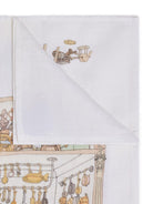 Coperta per neonati Atelier Choux multicolore con stampa illustrazione - Rubino Kids