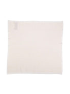 Coperta per neonati Balmain Kids bianca con monogramma - Rubino Kids