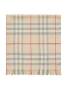 Coperta per neonati Burberry Kids beige con fantasia tartan vintage check - Rubino Kids