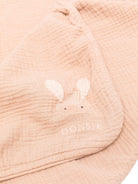 Coperta per neonati Donsje rosa con ricamo coniglietto - Rubino Kids