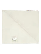 Coperta per neonati ETRO KIDS bianca con dettaglio Pegaso - Rubino Kids