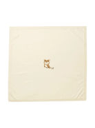 Coperta per neonati Il Gufo beige con motivo gufo - Rubino Kids