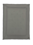 Coperta per neonati Monnalisa bianca con applicazione a fiori - Rubino Kids