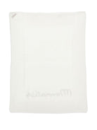 Coperta per neonati Monnalisa bianco con ricamo - Rubino Kids