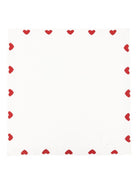 Coperta per neonati Petit Bateau bianca con motivo a cuore - Rubino Kids