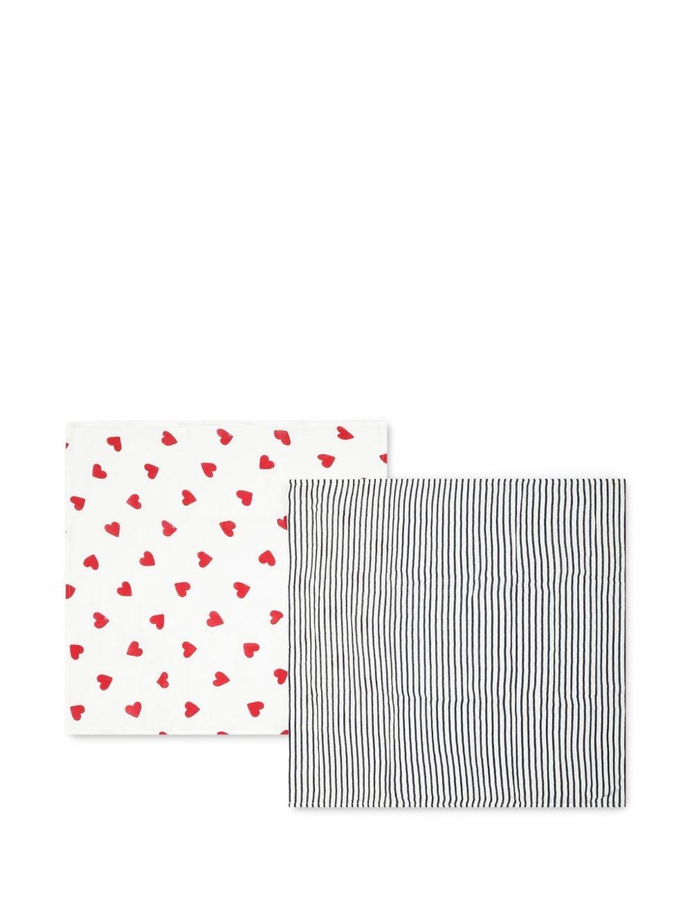 Coperta per neonati Petit Bateau bianco a fantasia - Rubino Kids