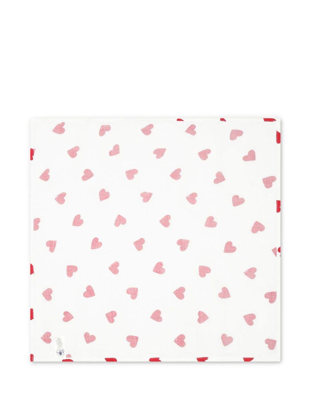 Coperta per neonati Petit Bateau bianco a fantasia - Rubino Kids