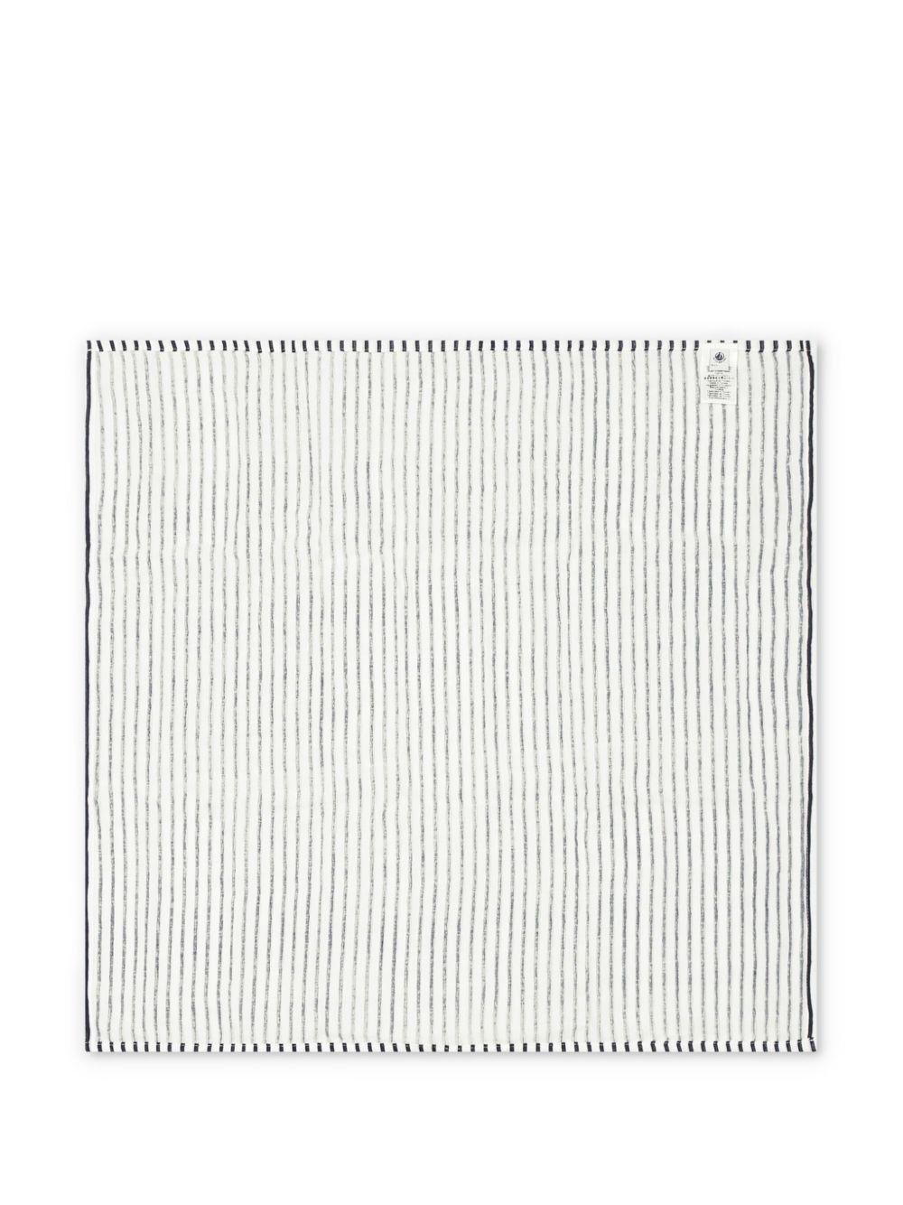 Coperta per neonati Petit Bateau bianco a fantasia - Rubino Kids