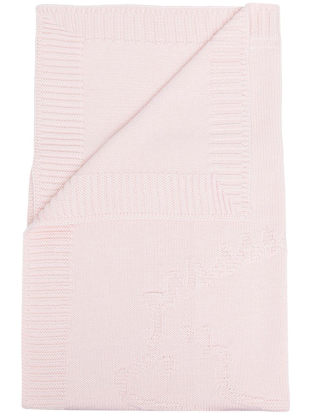 Coperta per neonati Tartine Et Chocolat rosa con ricamo - Rubino Kids