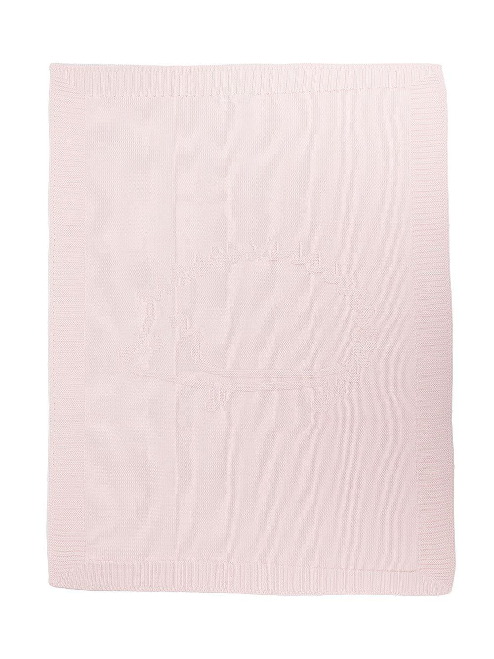 Coperta per neonati Tartine Et Chocolat rosa con ricamo - Rubino Kids