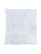 Coperta per neonato Bonpoint azzurra con logo - Rubino Kids