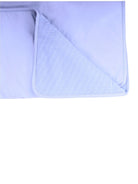 Coperta per neonato Fendi Kids azzurra con stampa Cavallino Fendi - Rubino Kids