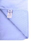 Coperta per neonato Fendi Kids azzurra con stampa Cavallino Fendi - Rubino Kids