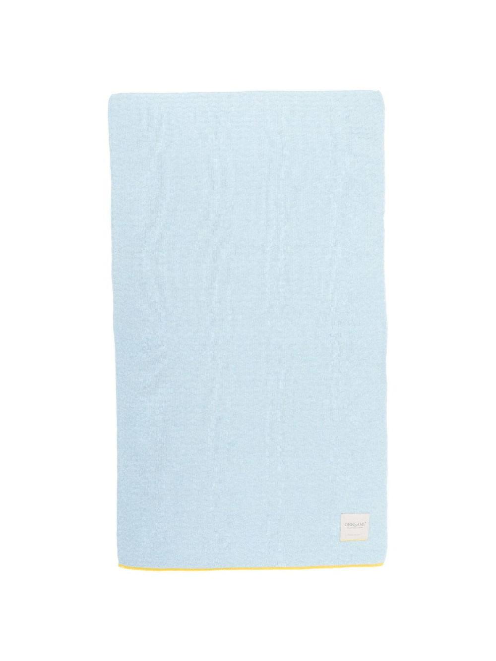 Coperta per neonato Gensami Kids azzurro con design intrecciato - Rubino Kids
