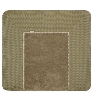 Koeka Amsterdam Bonn Changing Table Cover in Natural Green with Honeycomb Fabric