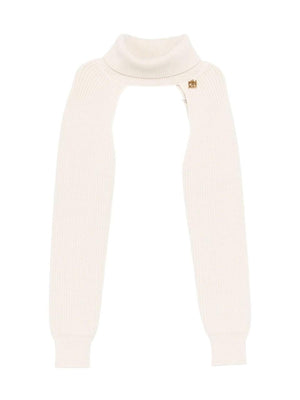 Pinko Kids white shrug for girls with logo detail
