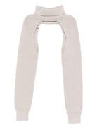 Coprispalle per bambina Pinko Kids grigio con dettaglio logo - Rubino Kids