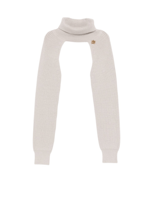 Coprispalle per bambina Pinko Kids grigio con dettaglio logo