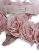 Coroncina per bambina Monnalisa rosa con decorazioni floreali - Rubino Kids