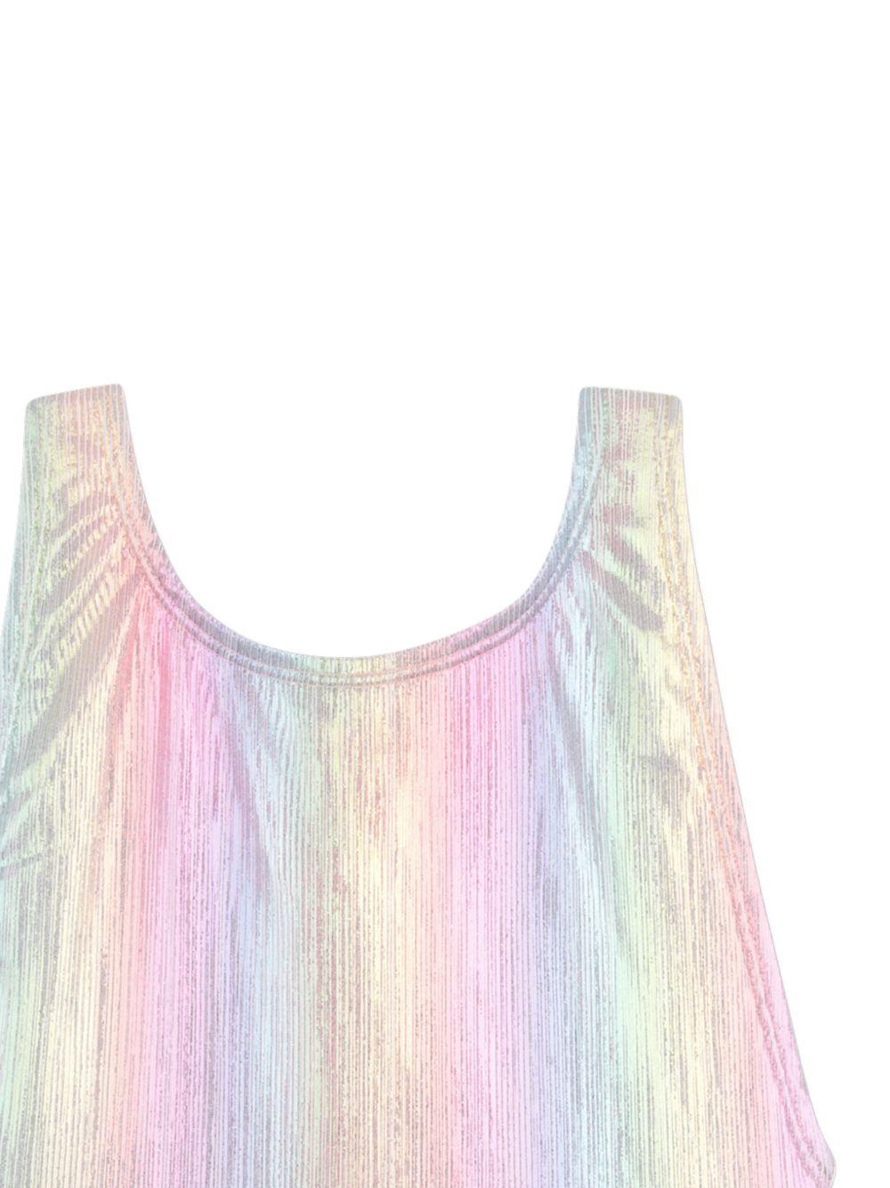 Costume intero per bambina Billieblush multicolore con effetto metallizzato - Rubino Kids