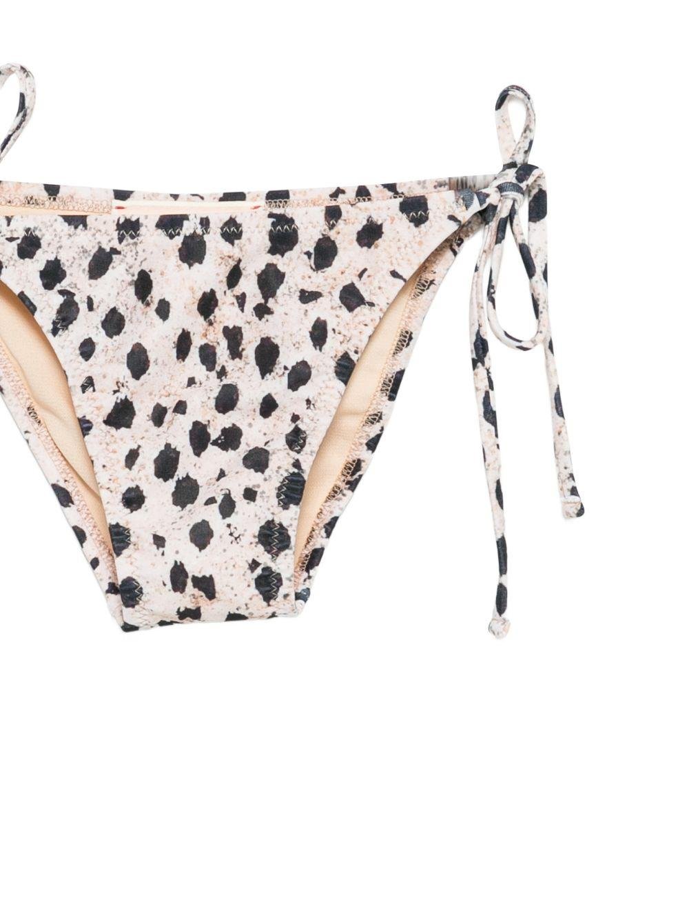 Costume per bambina Elisabetta Franchi la Mia Bambina animalier con nodo - Rubino Kids