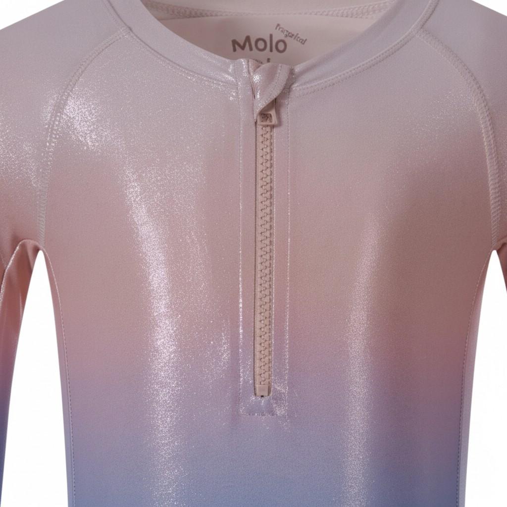 Costume per bambina Molo Kids blu a maniche lunghe - Rubino Kids