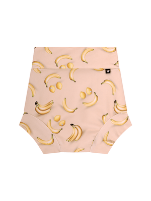 Beige Molo baby costume with banana print