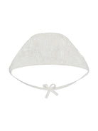 Cuffia per neonati Dolce & Gabbana Kids bianca con dettagli in pizzo - Rubino Kids