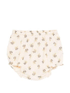 Culotte per neonati Bonpoint biege con stampa a fiori all - over - Rubino Kids