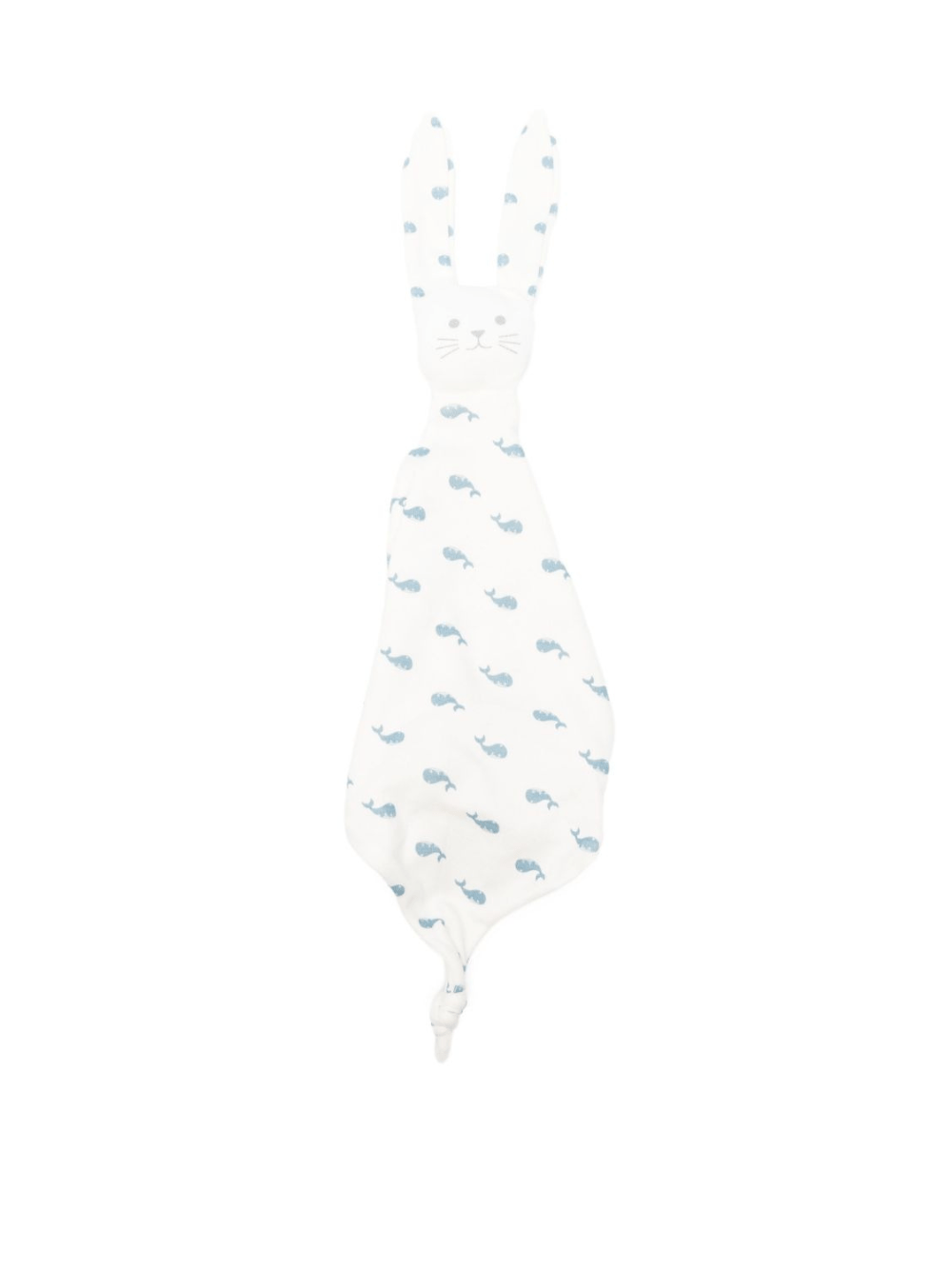Doudou per neonati Petit Bateau bianco a forma di coniglio - Rubino Kids