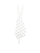 Doudou per neonati Petit Bateau bianco a forma di coniglio - Rubino Kids