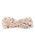 Fascia intrecciata per neonata Louise Misha beige con stampa floreale - Rubino Kids